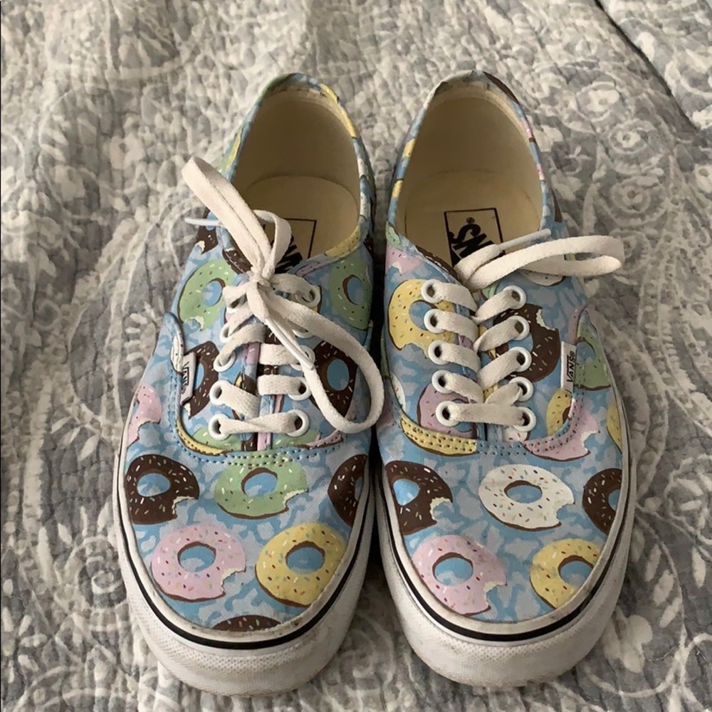 Vans donut print sneakers